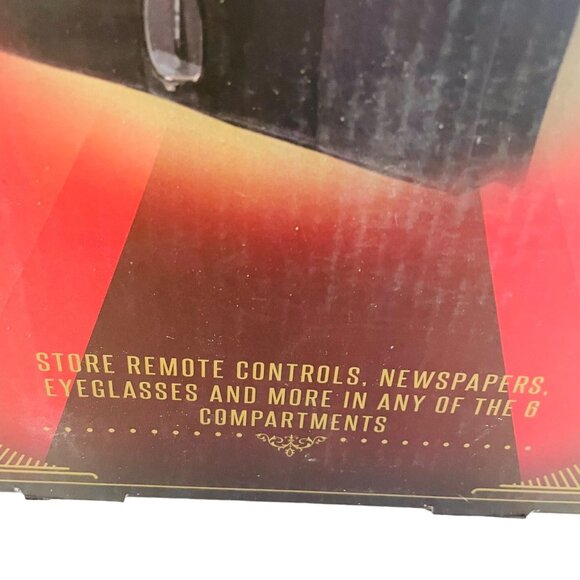 Armrest Organizer - Store Remotes Snacks & More Man Cave Essential 6 Compartment - Picture 6 of 6